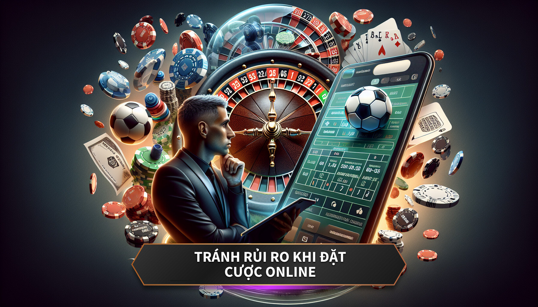 Tránh rủi ro khi đặt cược online