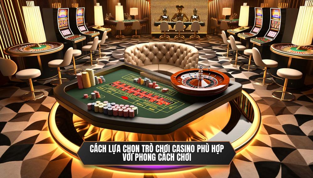 Cách lựa chọn trò chơi casino phù hợp với phong cách chơi
