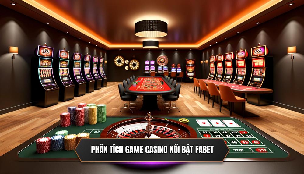 Phân Tích Các Trò Chơi Casino Nổi Bật Tại FABET Theo Từng Phong Cách